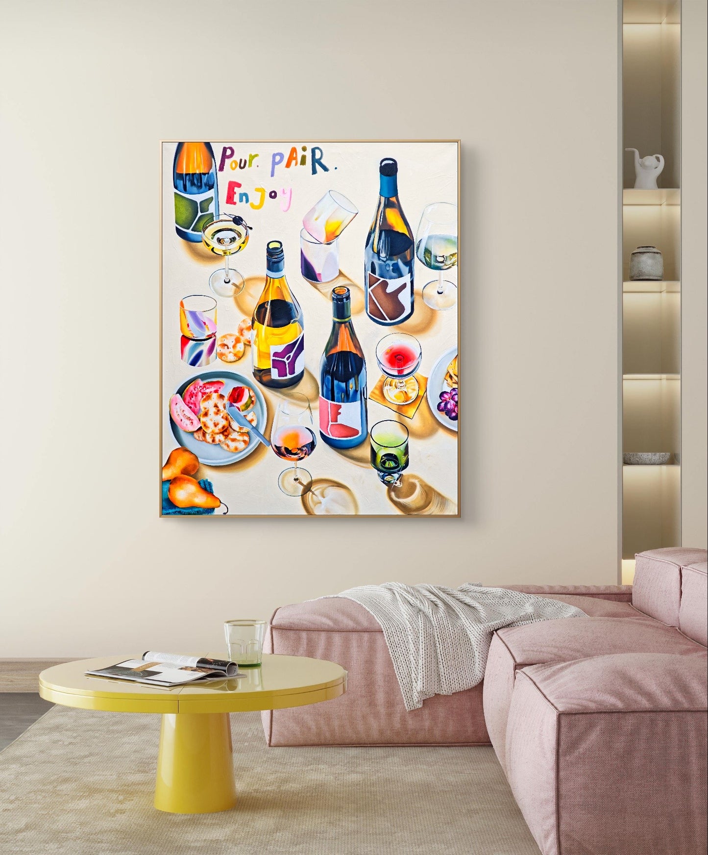 Pour pair enjoy Poster