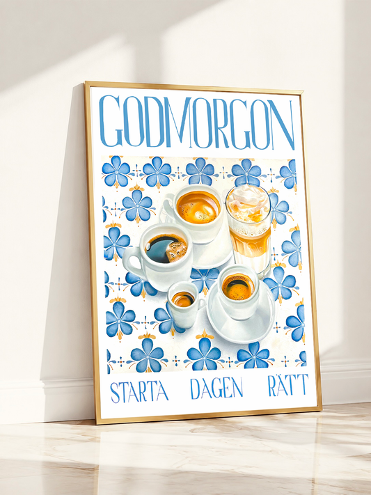”Godmorgon” poster