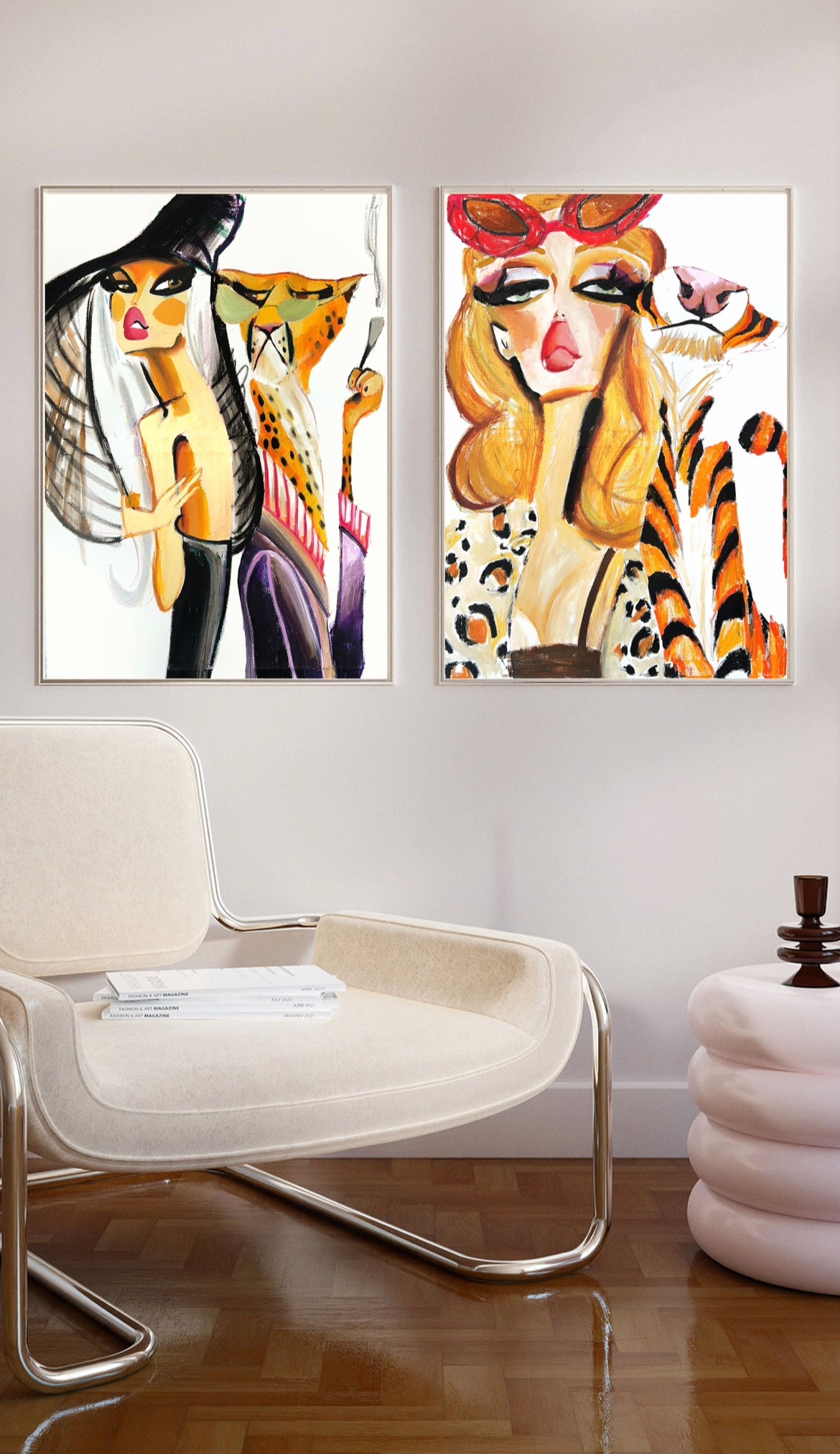”Peach” original tavla