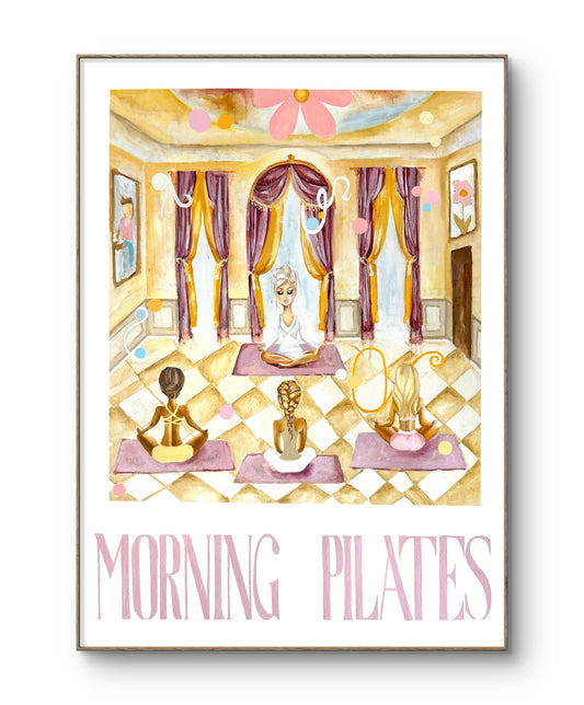 ”Pilates Morning” original tavla
