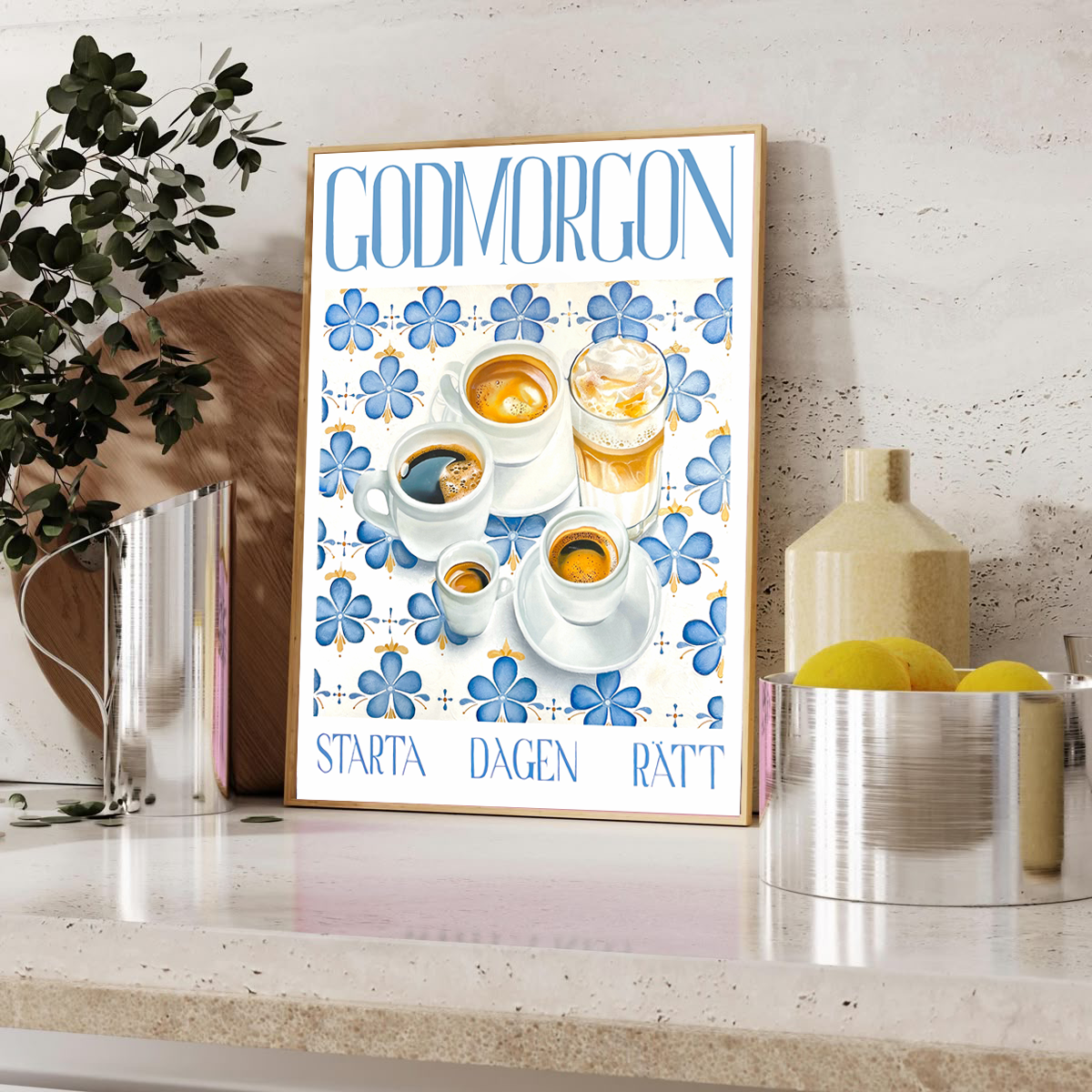 ”Godmorgon” poster