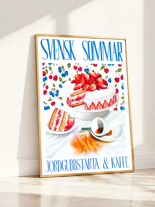 ”Svensk sommar” original tavla