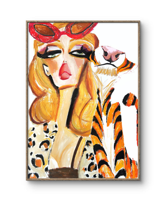 ”Peach” original tavla