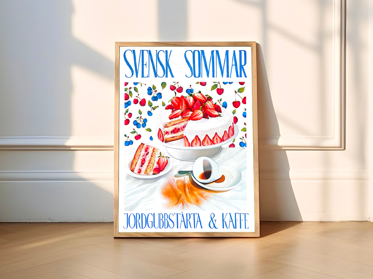 ”Svensk sommar” poster