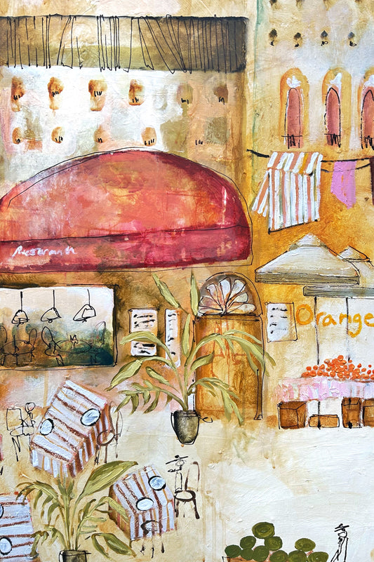 Golden hour Orginal Tavla