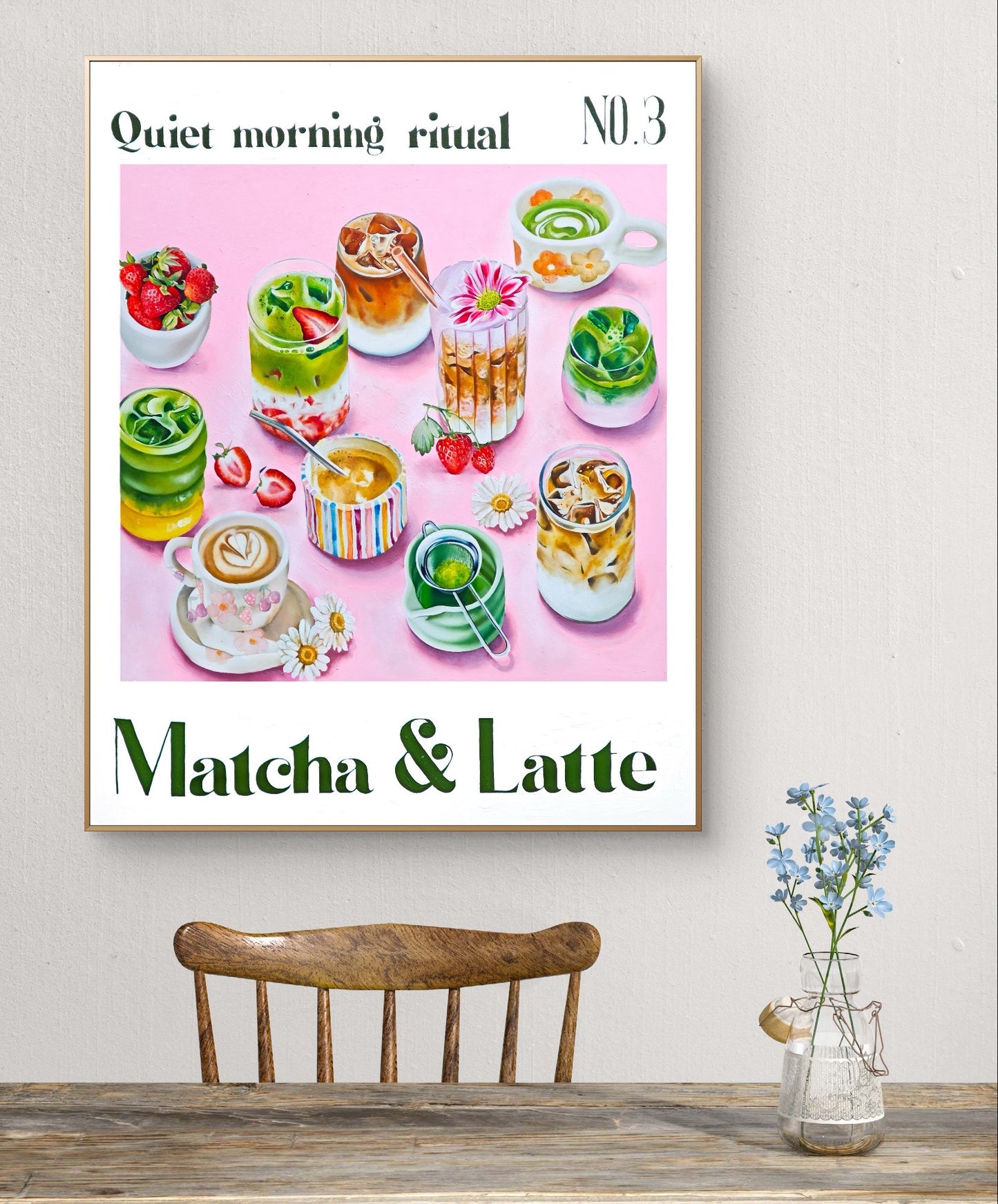 Quiet Morning routine Poster