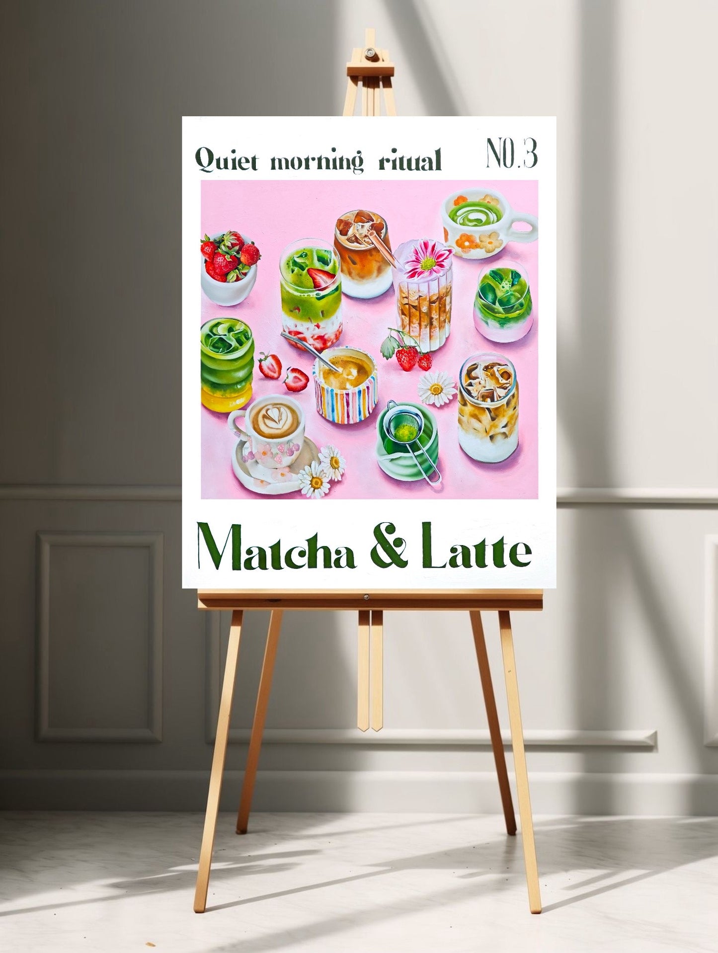 Quiet Morning routine Poster