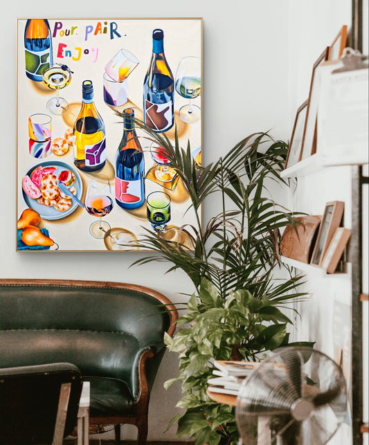 Pour pair enjoy Poster