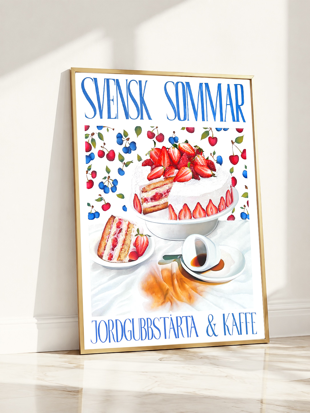 ”Svensk sommar” poster