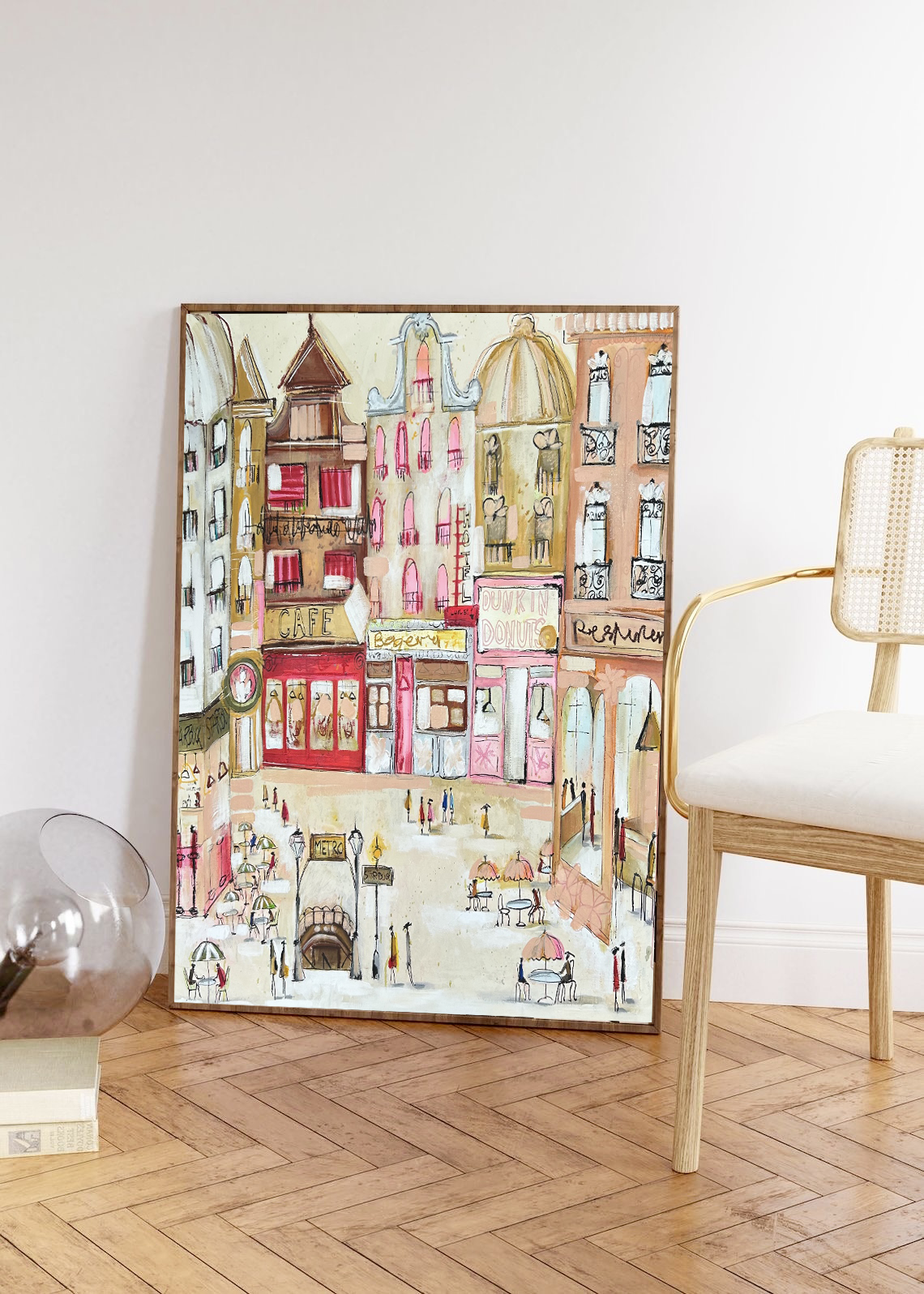 Dunkin donuts poster 70x50