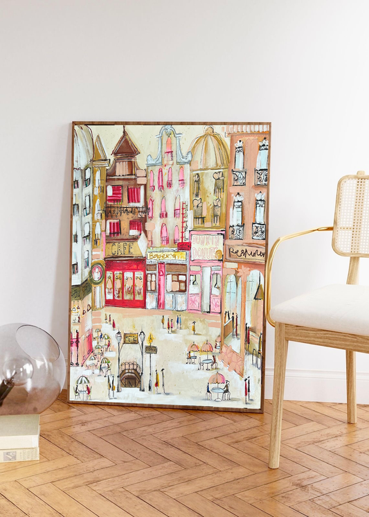 Dunkin donuts poster 70x50