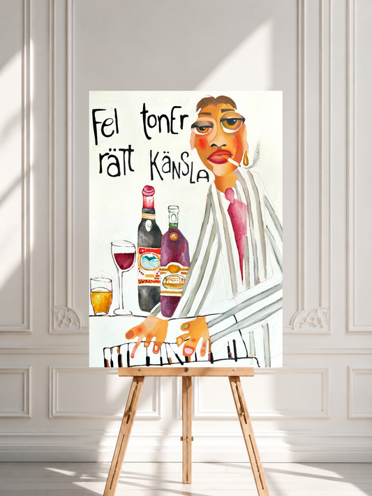 Fel toner rätt känsla