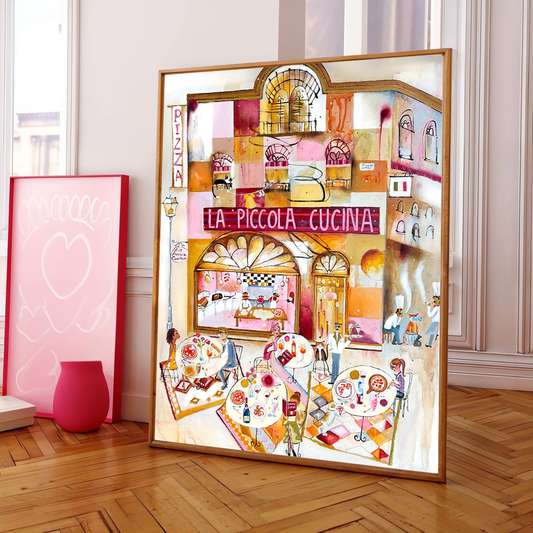 La piccola cucina original tavla