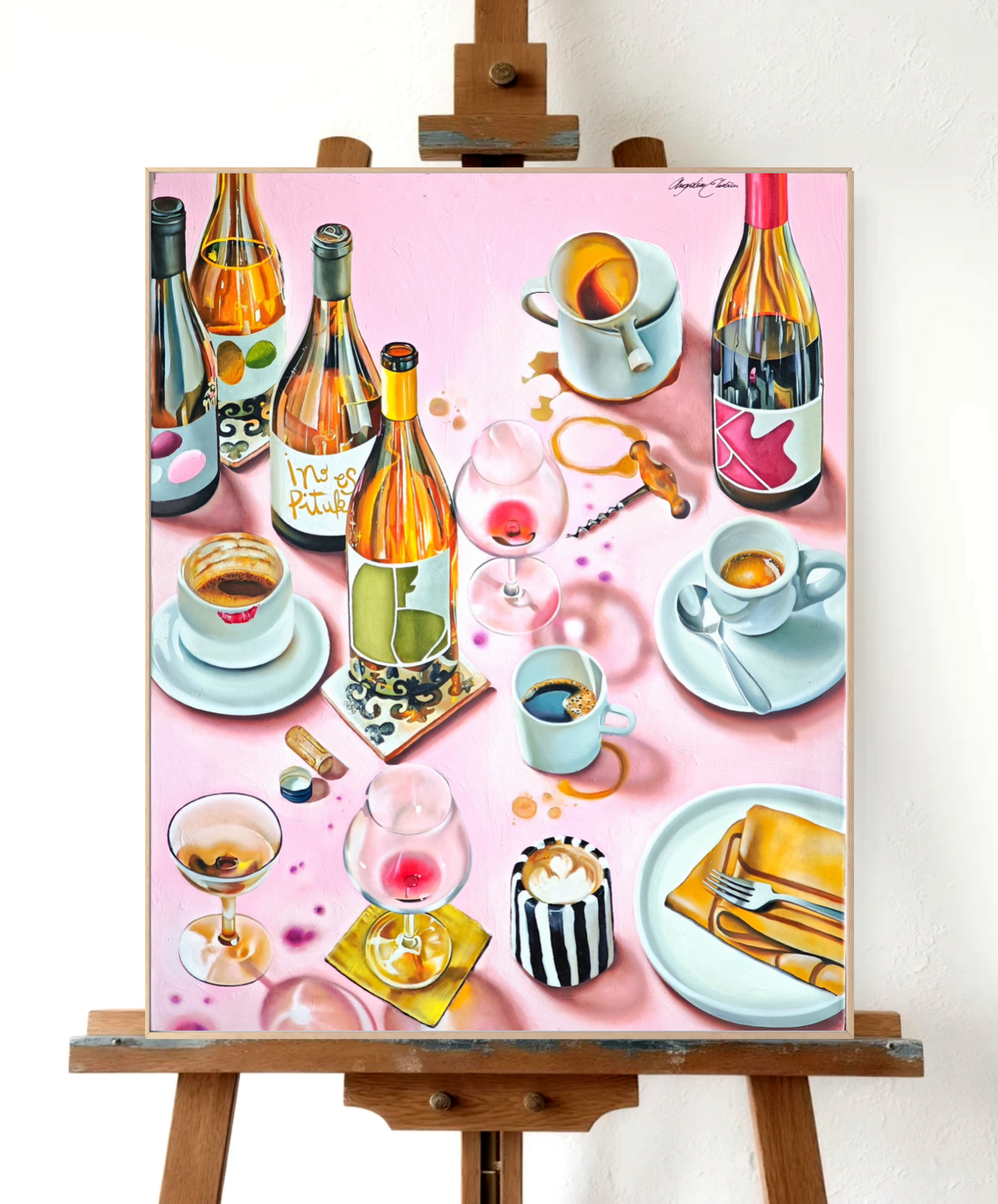 Dinner party poster 70x50
