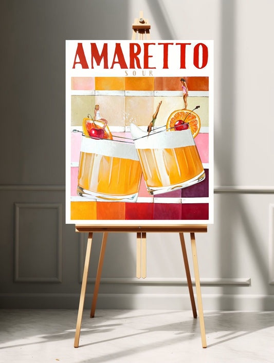 Amaretto Sour Poster