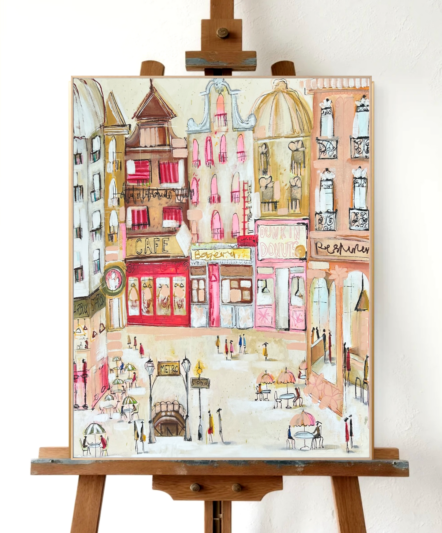 Dunkin donuts poster 70x50