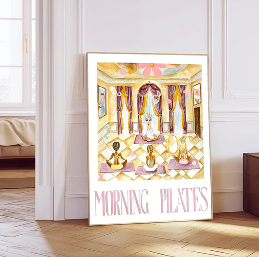 ”Pilates Morning” original tavla