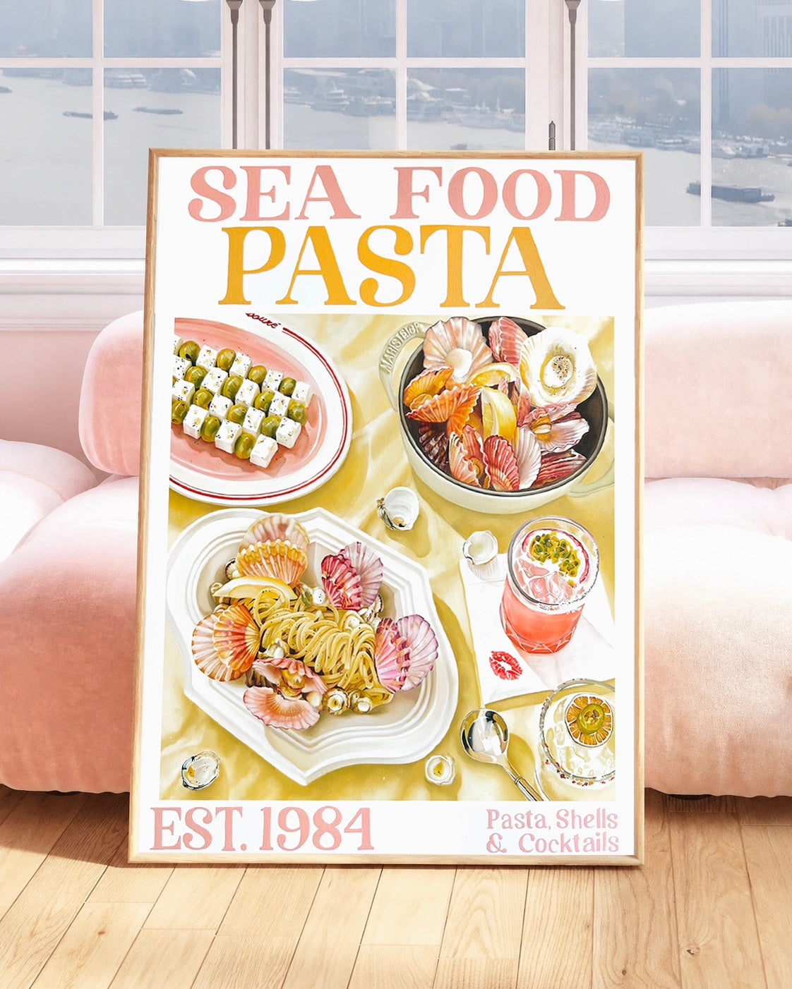 Seafood pasta