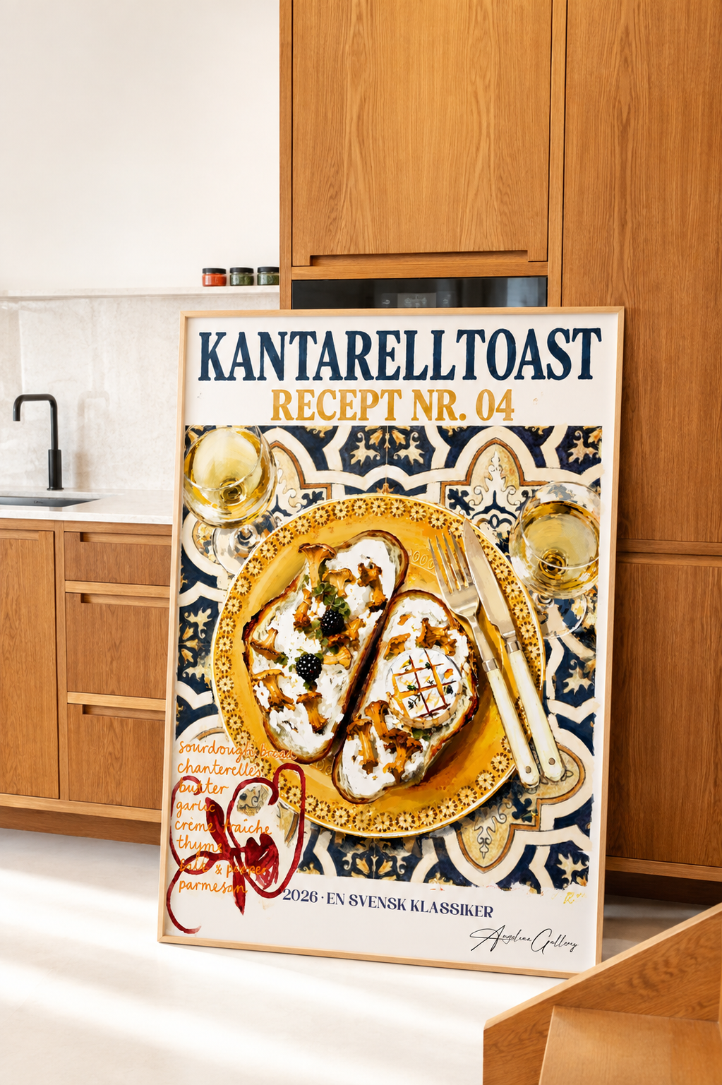 KANTARELLTOAST