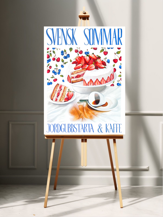 ”Svensk sommar” 70x100 poster