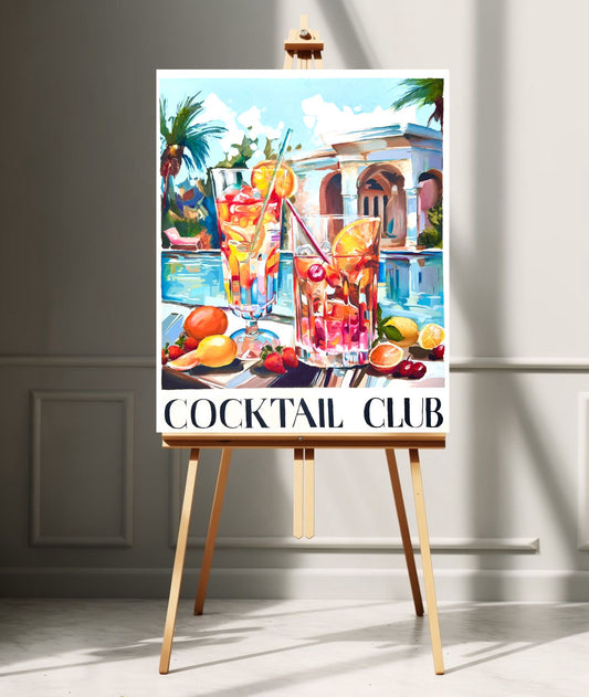 cocktail club poster