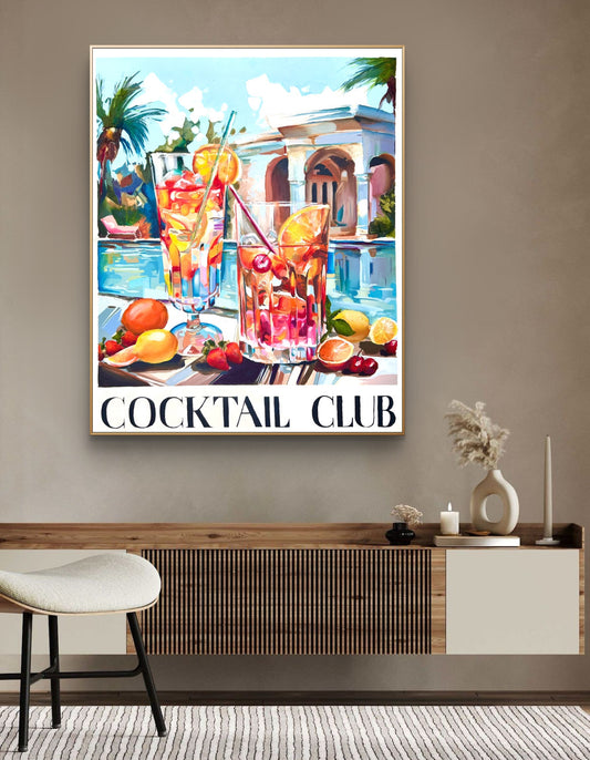 cocktail club poster